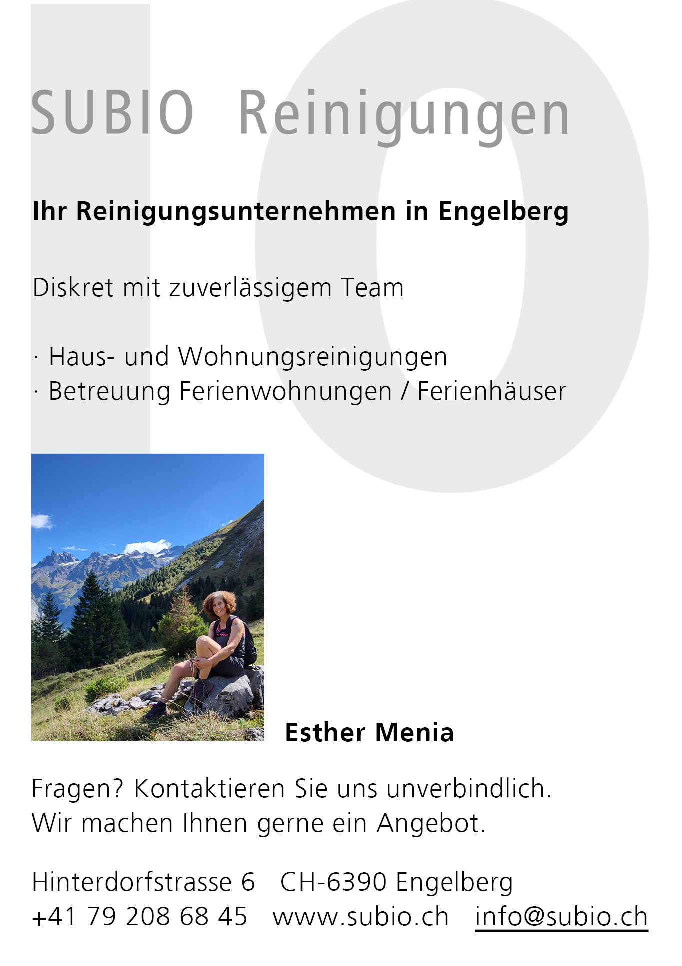 SUBIO - Reinigungen Engelberg